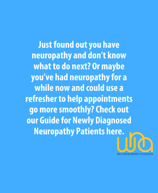 guide for newly diagnosed neuropathy patients