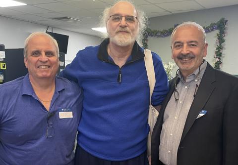 Jim, Glenn and Dr Hoke